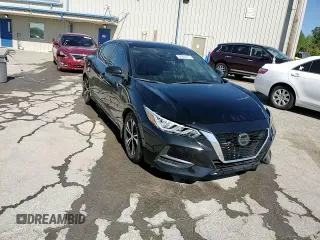 2020 Nissan Sentra SV with VIN 3N1AB8CV1LY256231, listed as a Copart auction lot 52805675 with 107,882 mi miles and Salvage Title. Bid and sale history available at carsss.com. Image 13.
