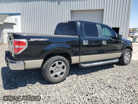 2009 Ford F-150 XL with VIN 1FTRW12889FB46414, listed as a Copart auction lot 57689325 with 197,779 mi miles and Salvage title. Bid and sale history available at DreamBid. Image 3.