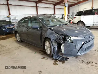 2024 Toyota Corolla LE z VIN 5YFB4MDE4RP171511, wystawiony jako Copart lot #60405915 z przebiegiem 9 527 mil mil oraz Szkoda całkowita • Salvage title. Historia ofert i sprzedaży dostępna na DreamBid. Obrazek 4.