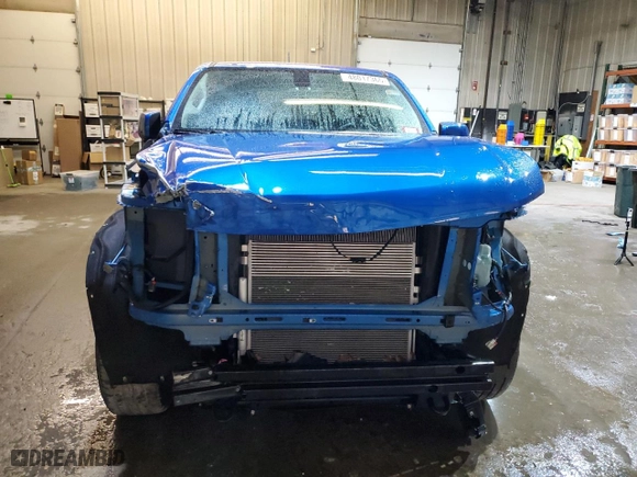 2021 Chevrolet Colorado 4WD Work Truck with VIN 1GCGTBENXM1127750, listed as a Copart auction lot 48017365 with 24,326 mi miles and Salvage Title. Bid and sale history available at carsss.com. Image 5.