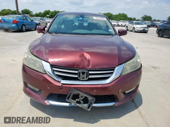2015 Honda Accord EX-L with VIN 1HGCR2F88FA264549, listed as a Copart auction lot 59036935 with 109,892 mi miles and Salvage title. Bid and sale history available at DreamBid. Image 5.