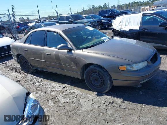 2002 Buick Regal LS with VIN 2G4WB55K021126552, listed as a IAAI auction lot 41625744 with 1 mi miles. Bid and sale history available at carsss.com. Image 1.