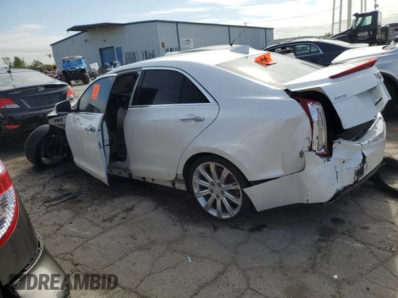 2018 Cadillac ATS Luxury RWD z VIN 1G6AB5SX8J0128917, wystawiony jako Copart lot #73596104 z przebiegiem Nie podano mil oraz Szkoda całkowita • Salvage title. Historia ofert i sprzedaży dostępna na DreamBid. Obrazek 2.
