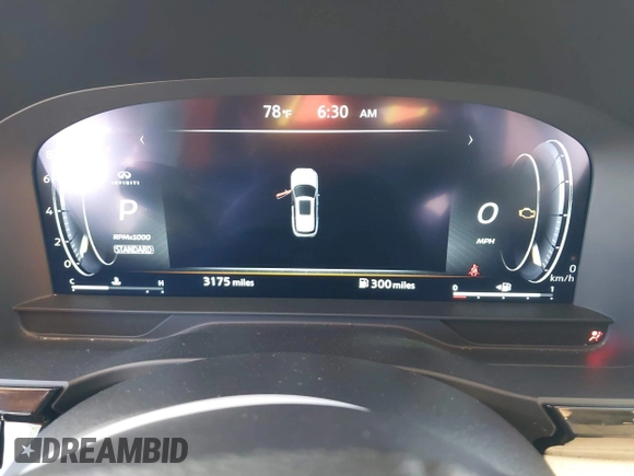 2024 Infiniti QX60 Luxe с VIN 5N1DL1FR8RC355168, выставлен на аукционе IAAI как лот 42356642 с пробегом 3 175 миль миль и . История ставок и продаж доступна на DreamBid. Изображение 7.