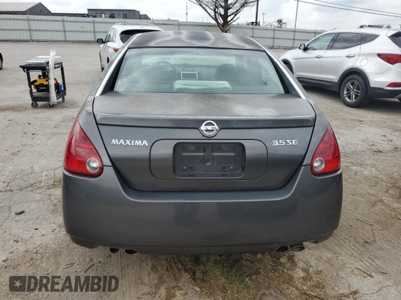 2005 Nissan Maxima SL with VIN 1N4BA41E15C878653, listed as a Copart auction lot 74027814 with 183,466 mi miles and Salvage Title. Bid and sale history available at DreamBid. Image 6.