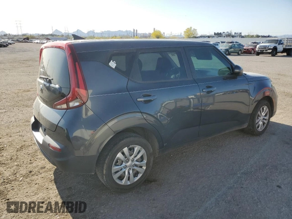2021 Kia Soul S with VIN KNDJ23AU7M7760635, listed as a Copart auction lot 52636805 with 79,913 mi miles and Salvage Title. Bid and sale history available at DreamBid. Image 3.