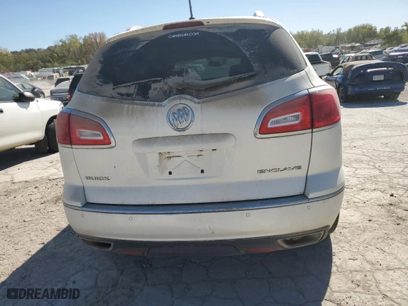 2014 Buick Enclave Leather with VIN 5GAKRBKDXEJ237169, listed as a Copart auction lot 76501544 with 193,694 mi miles and Salvage Title. Bid and sale history available at carsss.com. Image 6.
