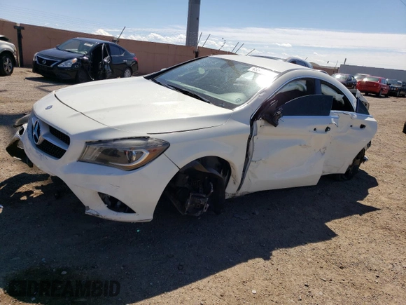 2015 Mercedes-Benz CLA 250 with VIN WDDSJ4EB2FN161135, listed as a Copart auction lot 68994813 with Not Provided miles and . Bid and sale history available at DreamBid. Image 1.