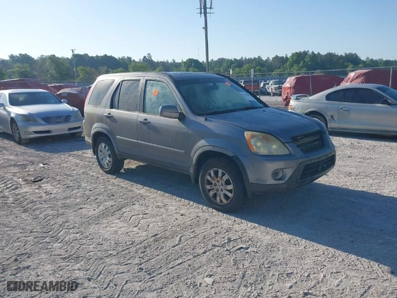 2006 Honda CR-V EX SE with VIN JHLRD78946C045959, listed as a IAAI auction lot 42039888 with 105,665 mi miles. Bid and sale history available at carsss.com. Image 1.