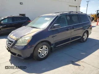 2006 Honda Odyssey EX-L с VIN 5FNRL38696B032304, выставлен на аукционе Copart как лот 59104445 с пробегом Не указан миль и Чистый • Clean title. История ставок и продаж доступна на DreamBid. Изображение 1.