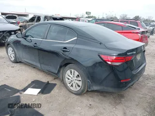 2020 Nissan Sentra S with VIN 3N1AB8BV0LY261731, listed as a IAAI auction lot 41685598 with 110,452 mi miles. Bid and sale history available at carsss.com. Image 3.