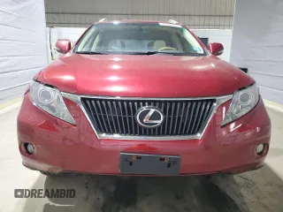2011 Lexus RX 350 with VIN 2T2BK1BA0BC096540, listed as a Copart auction lot 48658195 with 123,672 mi miles and Salvage Title. Bid and sale history available at DreamBid. Image 5.