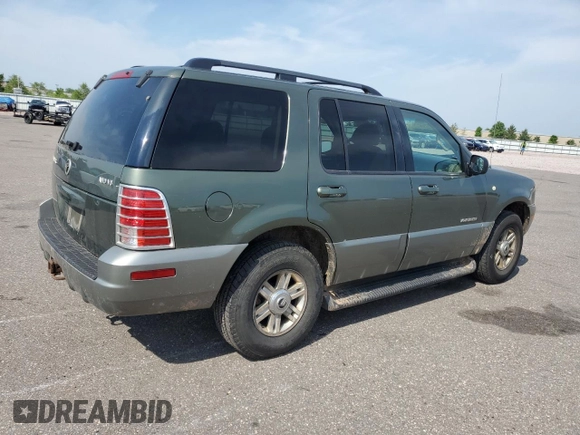 2002 Mercury Mountaineer Convenience with VIN 4M2ZU86W32ZJ21734, listed as a Copart auction lot 59169985 with 198,796 mi miles and Salvage title. Bid and sale history available at DreamBid. Image 3.