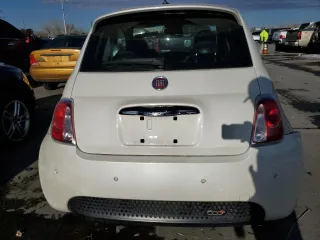 2015 FIAT 500e with VIN 3C3CFFGE1FT721413, listed as a Copart auction lot 43173475 with 41,150 mi miles and Salvage Title. Bid and sale history available at carsss.com. Image 6.