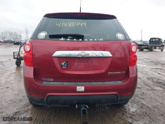 2010 Chevrolet Equinox LS with VIN 2CNALBEW8A6307344, listed as a IAAI auction lot 41488449 with 170,000 mi miles. Bid and sale history available at carsss.com. Image 16.