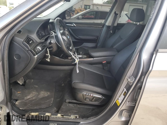 2017 BMW X3 sDrive28i with VIN 5UXWZ7C5XH0V85440, listed as a Copart auction lot 51965705 with 190,742 mi miles and Clean Title. Bid and sale history available at carsss.com. Image 7.