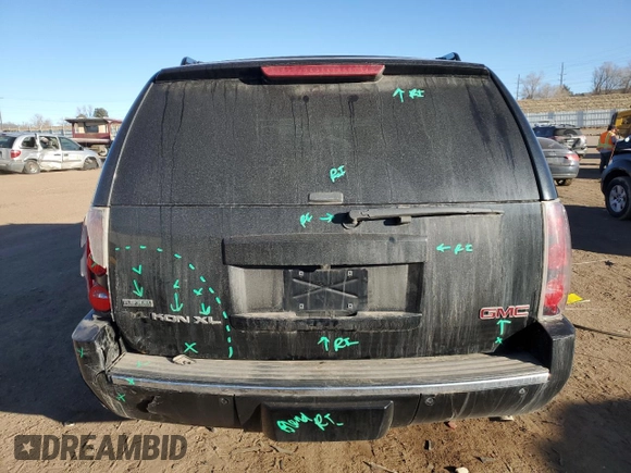 2010 GMC Yukon XL Denali with VIN 1GKUKMEFXAR122804, listed as a Copart auction lot 44266985 with 257,039 mi miles and Salvage Title. Bid and sale history available at carsss.com. Image 6.