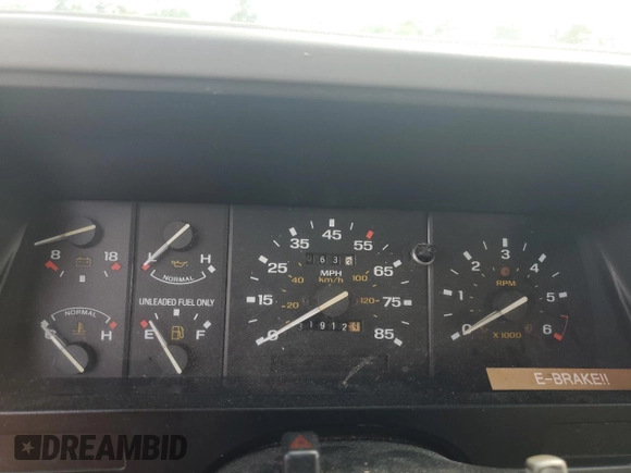 1990 Ford Bronco with VIN 1FMCU14T9LUA15536, listed as a Copart auction lot 54391815 with 319,124 mi miles and Salvage title. Bid and sale history available at DreamBid. Image 9.