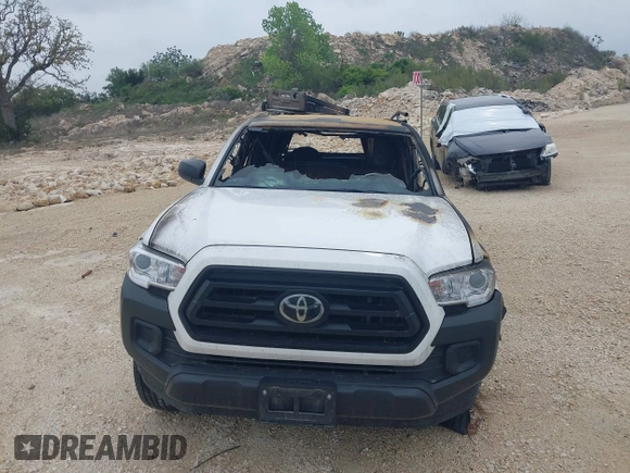2022 Toyota Tacoma SR with VIN 3TYRX5GN0NT052481, listed as a IAAI auction lot 41771881 with Not provided miles and . Bid and sale history available at DreamBid. Image 10.