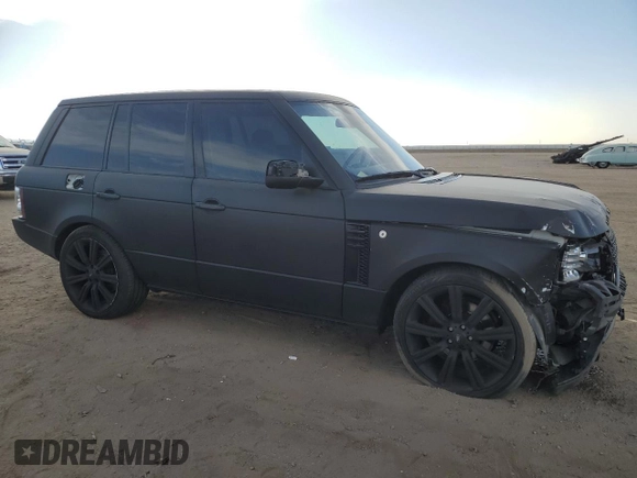 2011 Land Rover Range Rover HSE Lux с VIN SALMF1D4XBA340197, выставлен на аукционе Copart как лот 84349614 с пробегом 120 527 миль миль и Списание • Salvage title. История ставок и продаж доступна на DreamBid. Изображение 4.