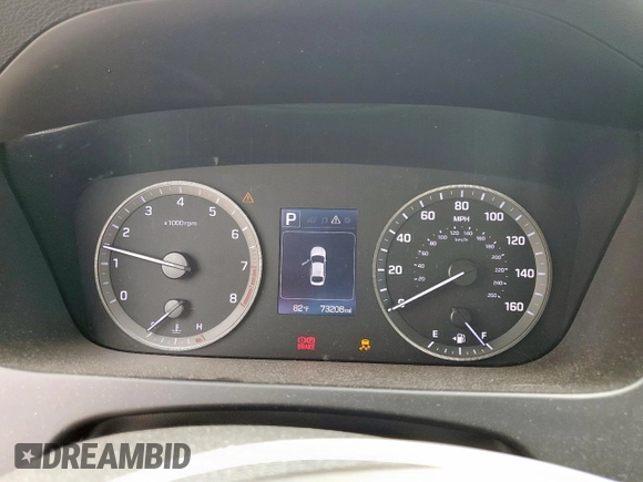 2015 Hyundai Sonata SE z VIN 5NPE24AF9FH218623, wystawiony jako Copart lot #54790085 z przebiegiem 73 208 mil mil oraz Szkoda całkowita • Salvage title. Historia ofert i sprzedaży dostępna na DreamBid. Obrazek 9.