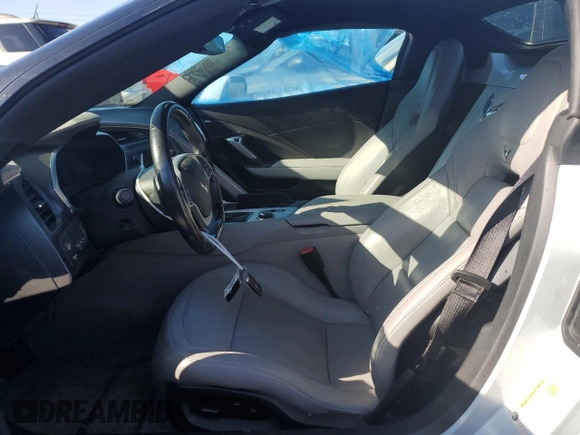 2019 Chevrolet Corvette 2LT with VIN 1G1YD3D77K5109327, listed as a Copart auction lot 62722504 with 30,513 mi miles and Salvage Title. Bid and sale history available at carsss.com. Image 7.