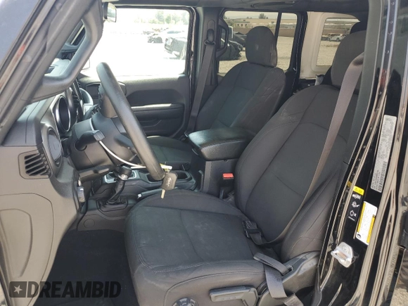2023 Jeep Wrangler Willys with VIN 1C4HJXDN0PW631045, listed as a Copart auction lot 60109565 with 31,095 mi miles and Salvage title. Bid and sale history available at DreamBid. Image 7.
