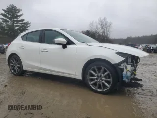 2018 Mazda 3 Touring with VIN 3MZBN1L31JM214352, listed as a Copart auction lot 51966315 with 67,555 mi miles and Salvage Title. Bid and sale history available at DreamBid. Image 4.