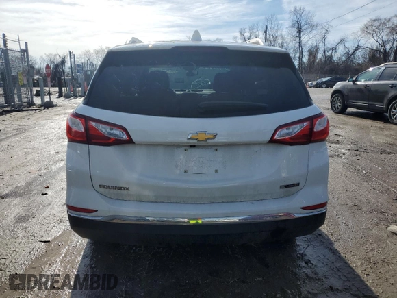 2018 Chevrolet Equinox Premier with VIN 3GNAXMEV1JS596362, listed as a Copart auction lot 44212615 with 54,173 mi miles and Salvage Title. Bid and sale history available at carsss.com. Image 6.