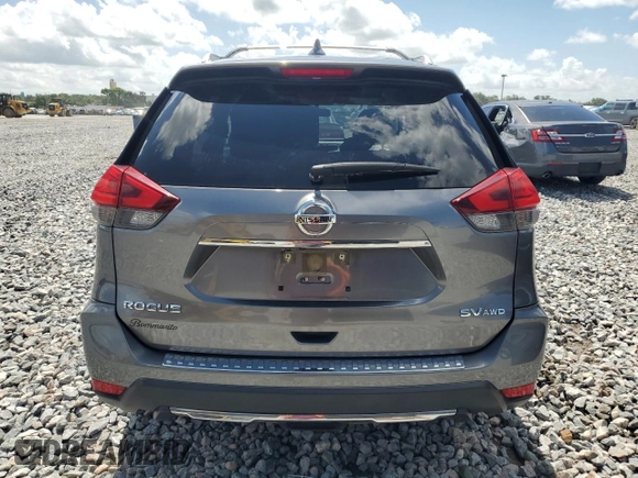 2017 Nissan Rogue S with VIN JN8AT2MV2HW017215, listed as a Copart auction lot 64827675 with 84,169 mi miles and Salvage title. Bid and sale history available at DreamBid. Image 6.