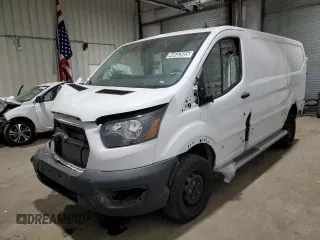 2023 Ford Transit Cargo with VIN 1FTBR1Y81PKB56612, listed as a Copart auction lot 46652685 with Not Provided miles and Salvage Title. Bid and sale history available at carsss.com. Image 1.
