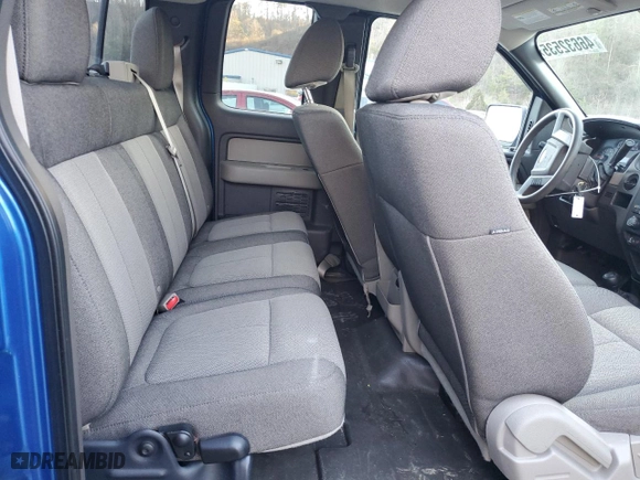 2010 Ford F-150 XL with VIN 1FTEX1EW1AFC83642, listed as a Copart auction lot 46632535 with 136,235 mi miles and Salvage Title. Bid and sale history available at carsss.com. Image 10.