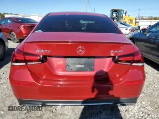 2022 Mercedes-Benz A 220 with VIN W1K3G4FB9NJ341090, listed as a Copart auction lot 82666884 with 31,696 mi miles and Salvage Title. Bid and sale history available at DreamBid. Image 6.