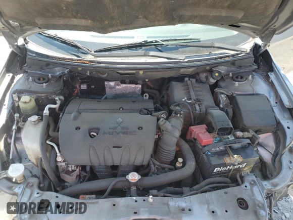 2016 Mitsubishi Lancer SE with VIN JA32V2FW9GU012814, listed as a Copart auction lot 67021084 with 66,902 mi miles and Salvage Title. Bid and sale history available at carsss.com. Image 11.