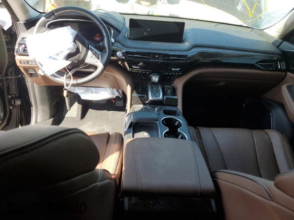 2023 Acura MDX w/Advance Package with VIN 5J8YE1H81PL036472, listed as a Copart auction lot 73135454 with 0 mi miles and Salvage Title. Bid and sale history available at carsss.com. Image 8.