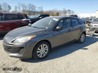 2012 Mazda Mazda3 i Touring with VIN JM1BL1L73C1631287, listed as a Copart auction lot 47729295 with 159,629 mi miles and Salvage Title. Bid and sale history available at carsss.com. Image 1.