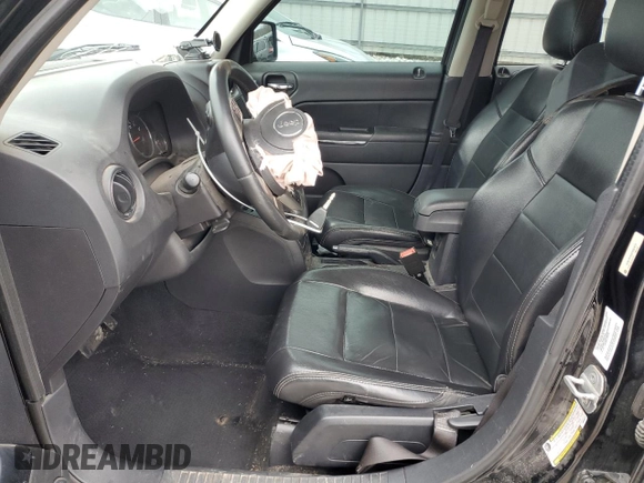2012 Jeep Patriot Limited with VIN 1C4NJRCB0CD553619, listed as a Copart auction lot 44155385 with 103,485 mi miles and Salvage Title. Bid and sale history available at carsss.com. Image 7.
