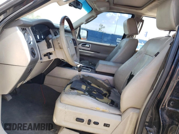 2008 Ford Expedition EL Limited with VIN 1FMFK19588LA49008, listed as a Copart auction lot 65562414 with 255,896 mi miles and Salvage Title. Bid and sale history available at carsss.com. Image 7.
