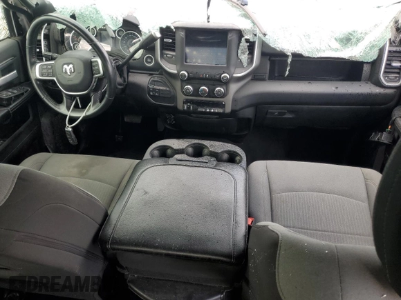 2021 Ram 2500 Big Horn with VIN 3C6UR5DL0MG656149, listed as a Copart auction lot 57332895 with 196,699 mi miles and Salvage title. Bid and sale history available at DreamBid. Image 8.