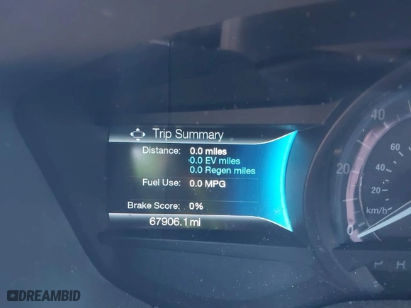 2019 Ford Fusion Hybrid SE with VIN 3FA6P0LU2KR188503, listed as a IAAI auction lot 41846755 with 67,906 mi miles. Bid and sale history available at carsss.com. Image 15.