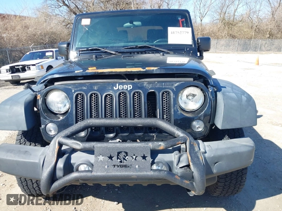 2014 Jeep Wrangler Sport with VIN 1C4AJWAGXEL319749, listed as a IAAI auction lot 41752779 with 140,045 mi miles and . Bid and sale history available at DreamBid. Image 6.