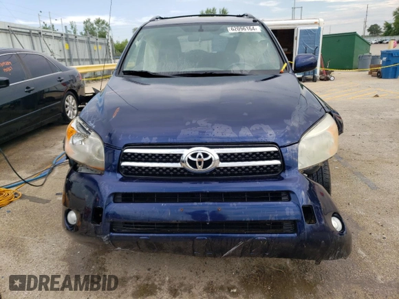 2007 Toyota RAV4 Limited with VIN JTMBD31V076053068, listed as a Copart auction lot 62096164 with 150,624 mi miles and Salvage Title. Bid and sale history available at carsss.com. Image 5.