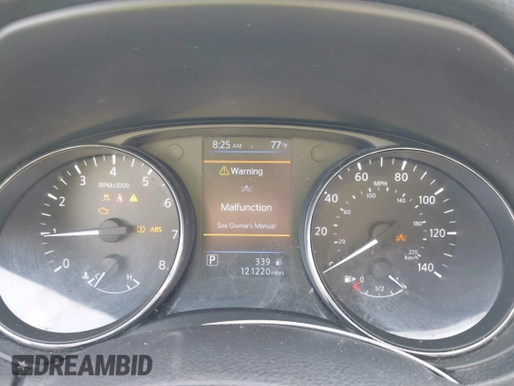 2019 Nissan Rogue SV with VIN 5N1AT2MT9KC785739, listed as a IAAI auction lot 42098766 with 121,220 mi miles and . Bid and sale history available at DreamBid. Image 7.
