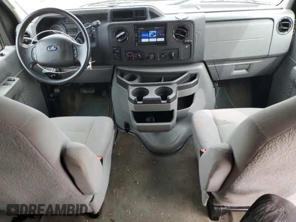 2012 Ford Econoline Passenger XL with VIN 1FBSS3BL3CDA97191, listed as a Copart auction lot 55284565 with 282,195 mi miles and Salvage title. Bid and sale history available at DreamBid. Image 8.