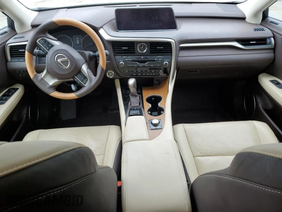 2019 Lexus RX 350 z VIN 2T2BZMCA9KC180173, wystawiony jako Copart lot #56331715 z przebiegiem 43 745 mil mil oraz Szkoda całkowita • Salvage title. Historia ofert i sprzedaży dostępna na DreamBid. Obrazek 8.