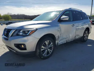 2018 Nissan Pathfinder SV with VIN 5N1DR2MN6JC623112, listed as a Copart auction lot 50129095 with 168,637 mi miles and Salvage Title. Bid and sale history available at carsss.com. Image 1.