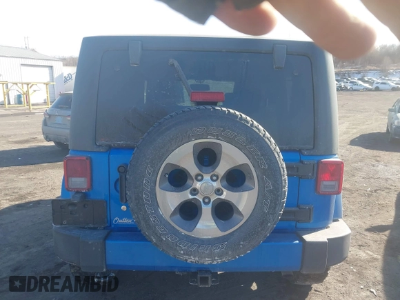 2016 Jeep Wrangler Sahara with VIN 1C4AJWBG7GL102208, listed as a IAAI auction lot 41432362 with 67,243 mi miles and . Bid and sale history available at DreamBid. Image 16.