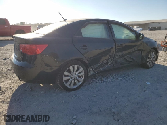 2013 Kia Forte SX with VIN KNAFW4A36D5666746, listed as a Copart auction lot 77599994 with 190,471 mi miles and Salvage Title. Bid and sale history available at carsss.com. Image 3.