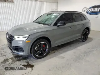 2019 Audi SQ5 Prestige with VIN WA1C4AFY0K2069437, listed as a Copart auction lot 50555525 with 80,485 mi miles and Clean Title. Bid and sale history available at carsss.com. Image 1.
