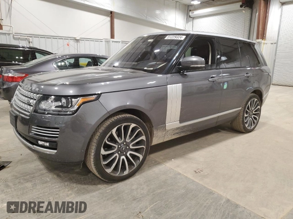 2016 Land Rover Range Rover Autobiography with VIN SALGV2EF0GA287636, listed as a Copart auction lot 51229324 with 108,905 mi miles and Non Repairable. Bid and sale history available at DreamBid. Image 1.